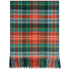 Lambswool Blanket - Caledonia Ancient Tartan 